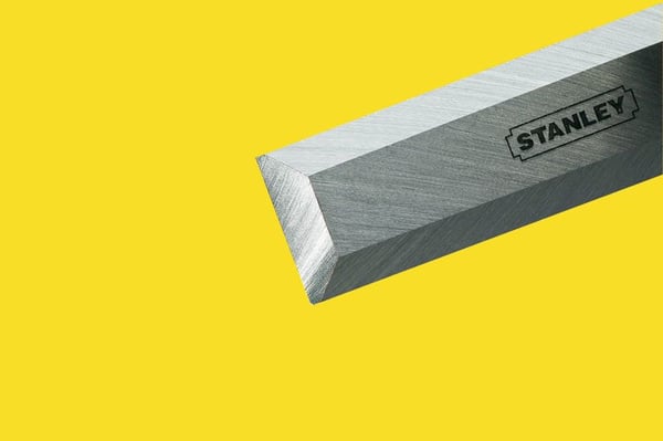 Stanley FATMAX 0-16-259, Lyhyt taltta, Kromivanadiini-teräs, Musta, Keltainen, Metalli, Muovi, Kumi, 20 mm, 14,4 cm