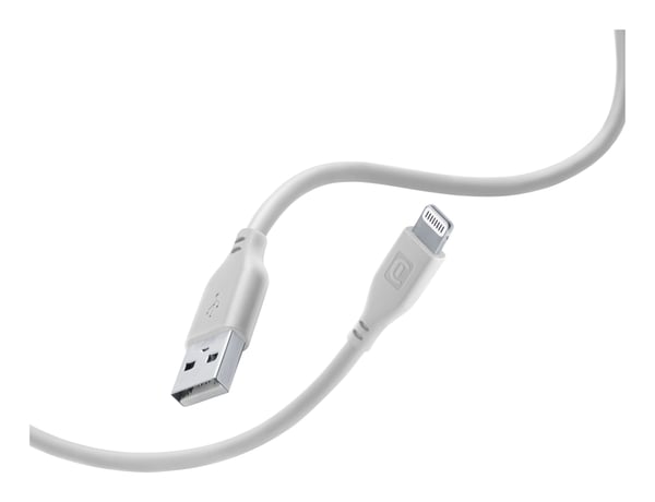 Cellularline 8018080430718, 1,2 m, Lightning, USB A, Hankoppling, Hankoppling, Grå