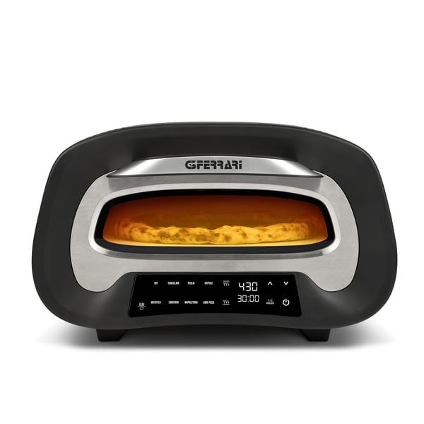 G3 Ferrari Pronto Pizza 2 minuti, 1 pizza(er), Svart, Sølv, Rustfritt stål, 430 °C, 80 - 430 °C, Stein