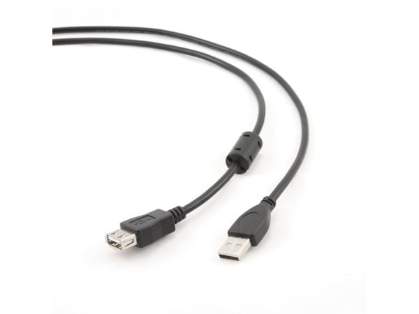 Gembird CCP-USB2-AMAF-6 - USB-förlängningskabel - USB (hona) till USB (hane) - 1.8 m - formpressad - svart