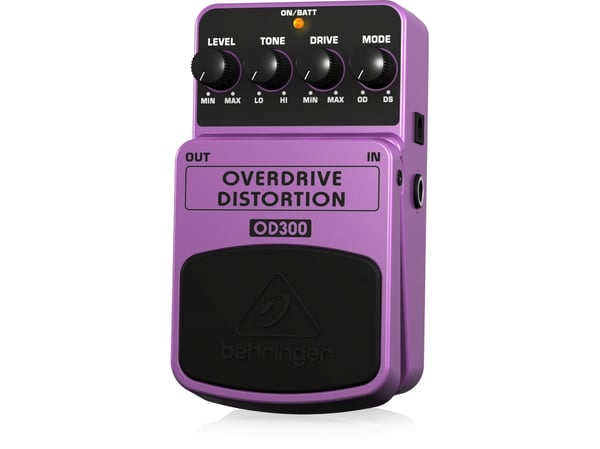 Behringer OD300, Lilla, Sort, AC, Batteri