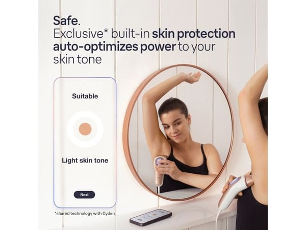 Braun Skin i·expert PL7253 IPL-hårfjerningsapparat – hvit/roségull