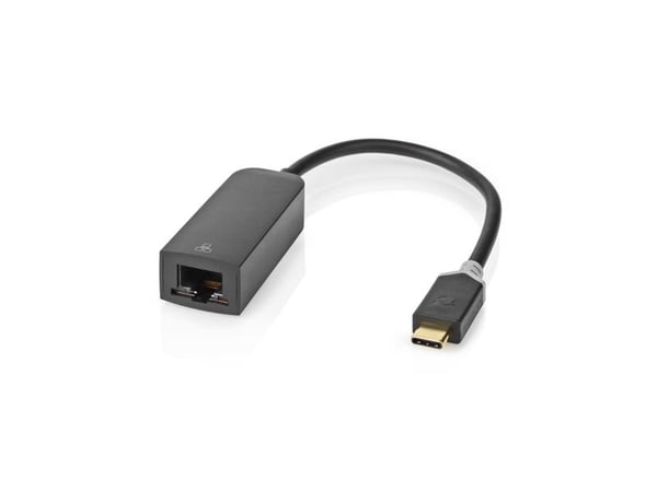 Nedis CCBW64952AT02 - Nettverksadapter - USB-C 3.1 - Gigabit Ethernet x 1 - antrasitt