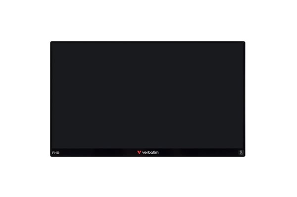 Verbatim PMT-14 - LED-skärm - 14" - bärbar - pekskärm - 1920 x 1080 Full HD (1080p) - IPS - 1000:1 - HDMI, 2xUSB-C - högtalare