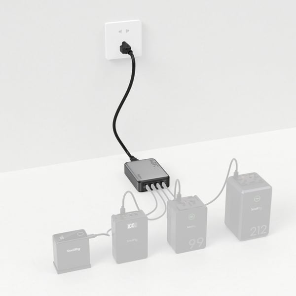 SmallRig 4752, Universell, Innendørs, 100 - 240 V, 50/60 Hz, 240 W, 5, 9, 20, 28 V