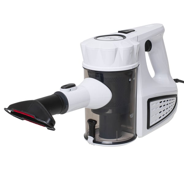 Adler AD 7036W, 2-i-1 stavstøvsuger, Uten pose, Svart, Hvit, 1,5 l, Tørr, EPA
