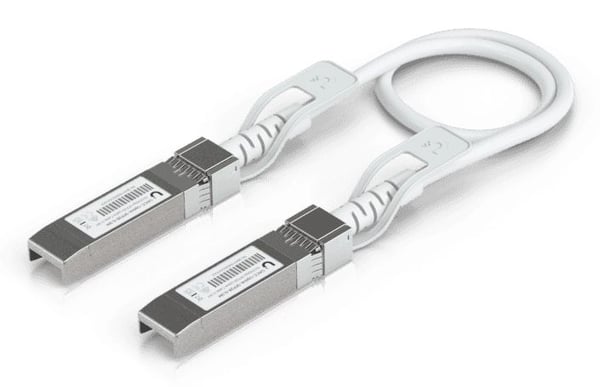 Ubiquiti UACC-Uplink-SFP28-0.3M SFP28-kabel 10/25 Gbps, 0,3 m, hvit