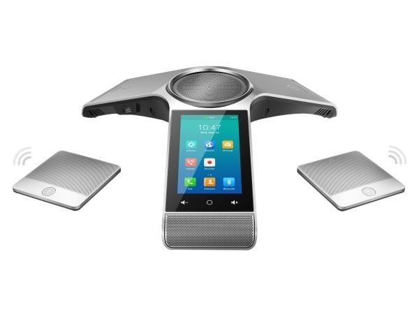 Yealink CP960, IP-konferenstelefon, Röra, Silver, LCD, 12,7 cm (5"), 1280 x 720 pixlar