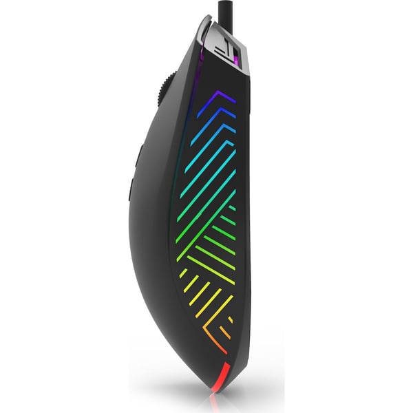 Inca IMG-GT17, Oikeakätinen, Optinen, USB A-tyyppi, 6400 DPI, Musta