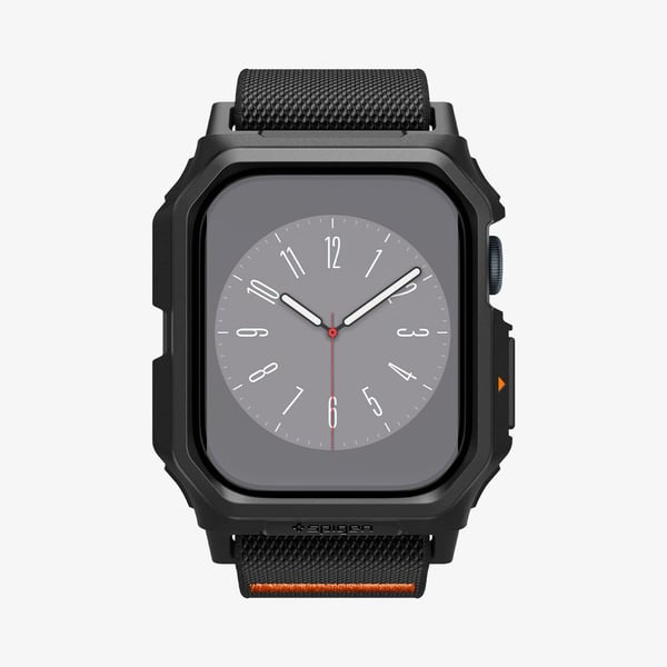 Spigen Lite Fit Pro, Boks, SmartWatch, Sort, Apple, Apple Watch (42mm), Polyester, Termoplastisk polyuretan (TPU)