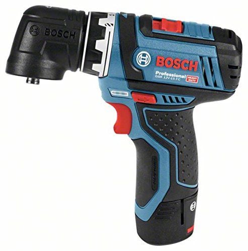 Bosch AKKUSKRUETRÆKKER GSR12V-15 - i L-BOXX med 2 x 2,0 Ah Li-ion-batterier, borepatronforsats GFA 12-B (1 600 A00 F5H)