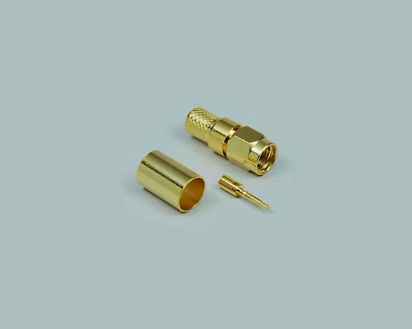 BKL Electronic 0409076, Kulta, Suora, 5000 mO, 50 O, 4 g, 1 kpl