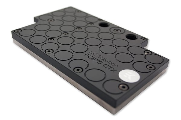 EK Water Blocks 3831109856512, Koppar, Nickel, Svart