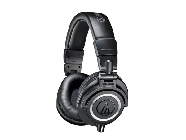 Audio-Technica ATH-M50X hörlurar med sladd, svarta