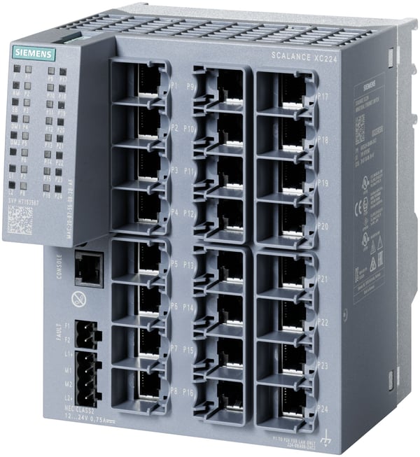 Siemens 6GK5224-0BA00-2AC2, Håndtert