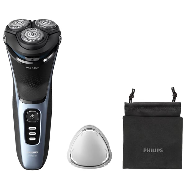 Philips 3000 Series S3243 - Rakapparat - sladdlös - stormblå