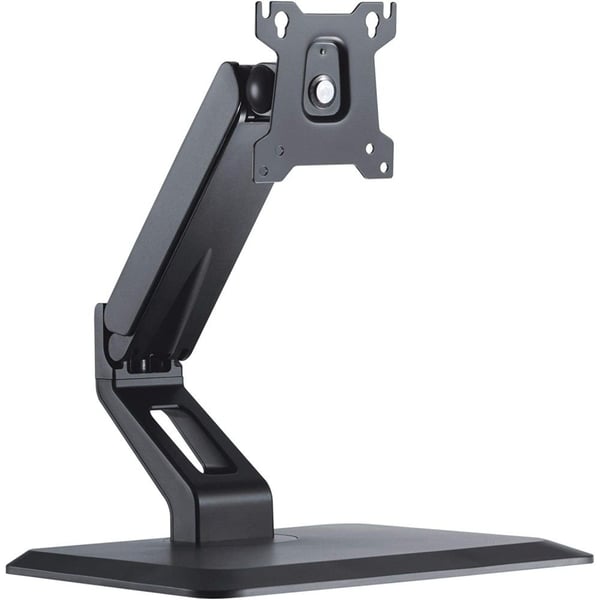 TECHly - Stativ - justerbar arm - for touch screen monitor - plastikk, aluminium, stål - matt svart - skjermstørrelse: 17"-32" - skrivebord