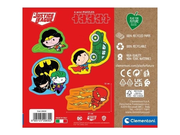 Clementoni 20830, 3 stykker, Komikk, 2 år