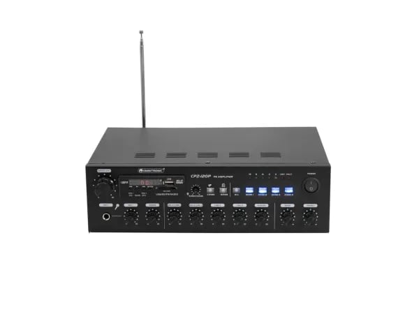 Omnitronic 80709704 lydforsterker Power/Phase Black (80709704)