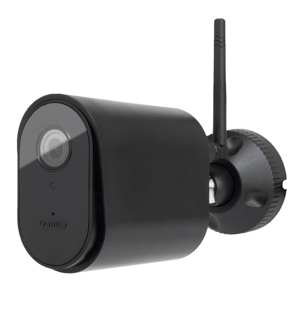 ABUS PPIC54520B, IP-turvakamera, Ulkona, Langallinen & langaton, Seinä, musta, Kupoli