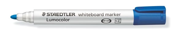 Staedtler Lumocolor , 4 kpl, Musta, Sininen, Vihreä, Punainen, Pyöreä pää, Monivärinen, Polypropeeni (PP), 2 mm
