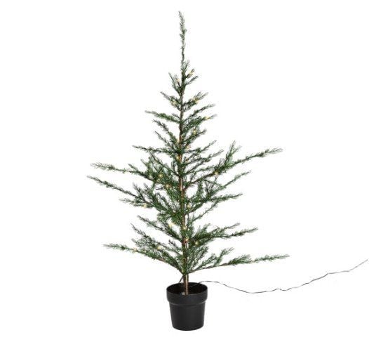 Kunstigt Cedertræ i potte, højde 120 cm,140 LED lys. 230 volt. (780-193) Kunstigt Cedertræ i potte, højde 120 cm,140 LED lys. 230 volt. (780-193)