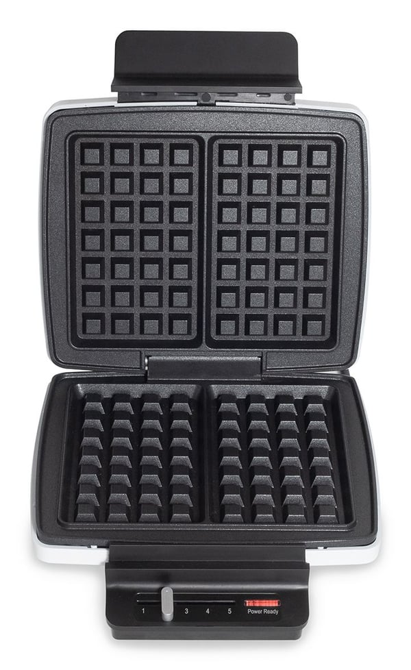Fritel WA 1230, 2 våffla/våfflor, Rektangulär, Vit, 0,83 m, 0,83 m, 1200 W