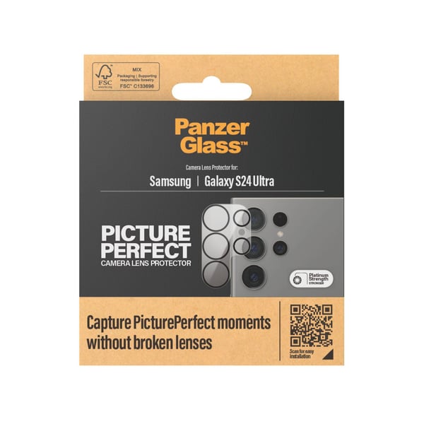 PanzerGlass™ | PicturePerfect - Objektiv beskyttelse for mobiltelefon | Galaxy S24 Ultra