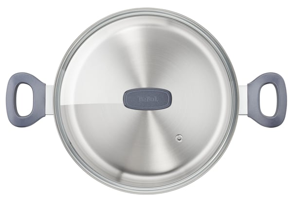 Tefal Daily Cook G713SB, Blandat set, Rostfritt stål, Rostfritt stål, Titan, Grå, Glas