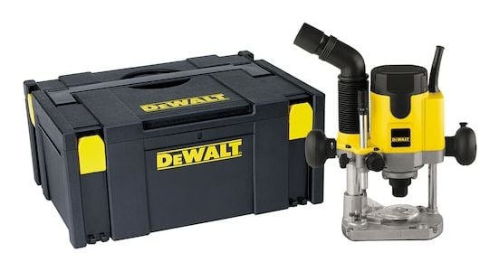 DeWALT DW621KT-QS - Pistojyrsin - 1100 W - 6 mm, 8 mm kiinnityspatruuna