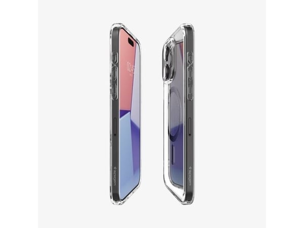 Spigen Ultra Hybrid MagFit, Suojus, Apple, iPhone 15 Pro, 15,5 cm (6.1"), Läpinäkyvä