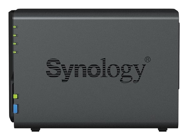 Synology DiskStation DS223 NAS-server med 2 fack 8 TB + 2x WD Red 40EFPX