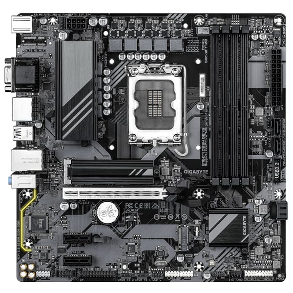 Gigabyte B760M DS3H GEN5 -emolevy, B760, LGA1700, micro-ATX, DDR5