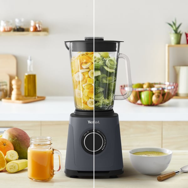 Tefal BL771B blender 1200 W PerfectMix Essential 1,75 L med isknusing, grå