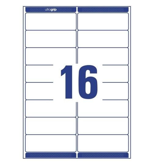 Adresseetiketter Avery Zweckform L7261-100 hvid 99,1x33,9 mm - (16 stk. x 100 ark)