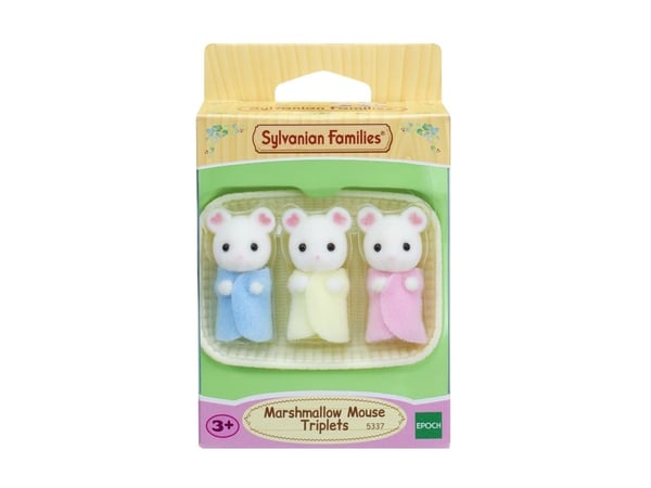 Sylvanian Families Marshmallow Mouse Triplets
