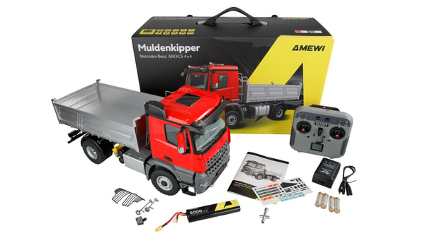 Amewi 22691, søppelbil, 1:14, 14 år, 5000 mAh, 5,05 kg