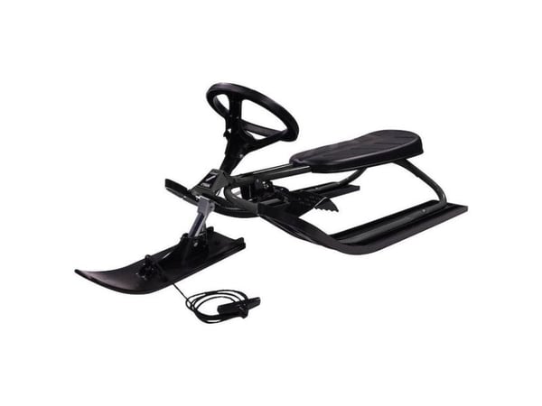 STIGA Snowracer Iconic 73-4211 rattkjelke 505 mm x 1090 mm, svart/sølv
