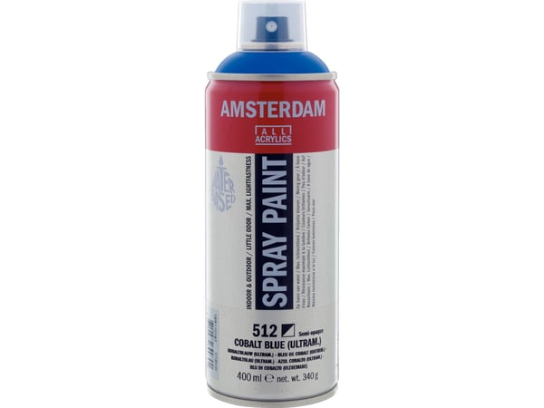 Amsterdam Spray Paint 400 ml Cobalt Blue (Ultramarine) 512