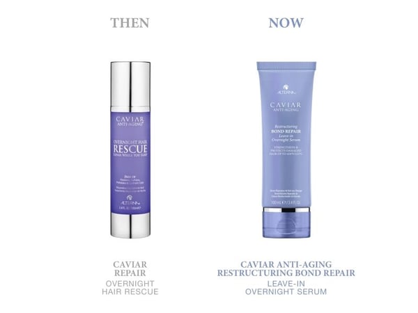 Alterna Caviar Genopbyggende hårreparasjonsserum for natten 100 ml
