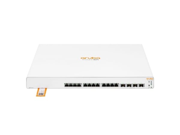 HPE Networking Instant On 1960 12XGT 4SFP+ Switch - Switch - L2+ - smart - 12 x 100/1000/10000 + 4 x 10 Gigabit SFP+ - rackmonterbar - BTO