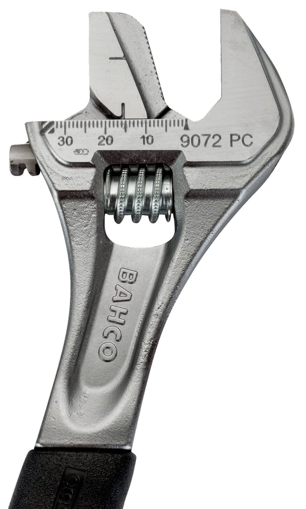 Bahco 9073 PC, 30,8 cm, Säädettävä mutteriavain