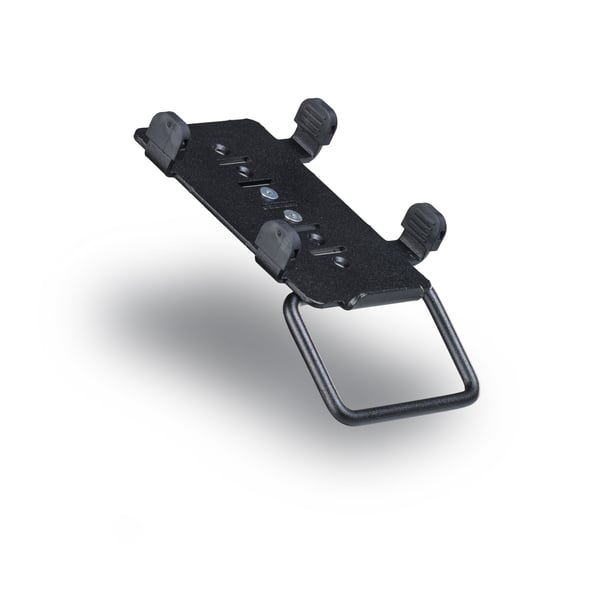 SpacePole - Monteringskomponent (MultiGrip plate) - for salgspunktterminal - with handle - metall - svart