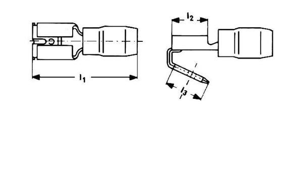 Klauke 720AZ, PVC-muovi, 100 kpl