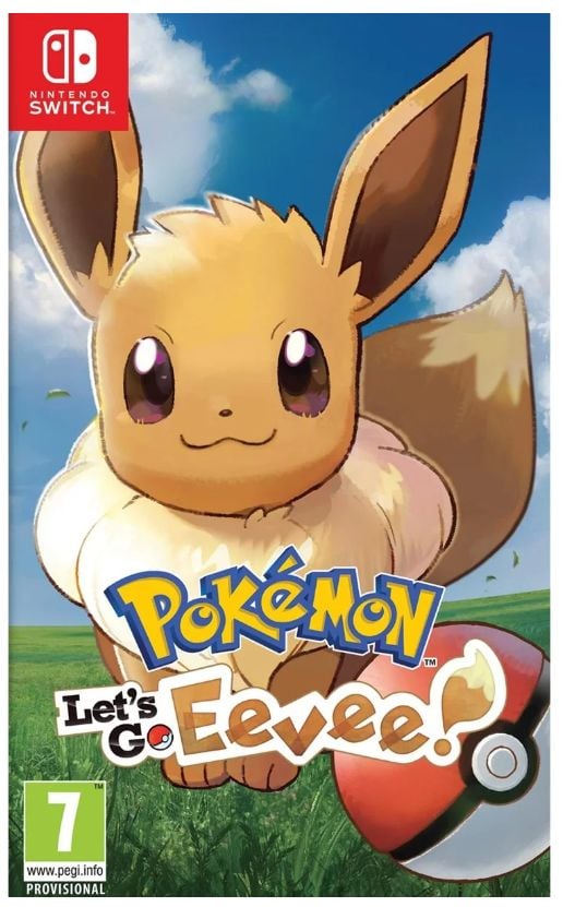 Nintendo Pokémon: Let''s Go, Eevee!, Nintendo Switch, Flerspillermodus, RP (Rating Pending)