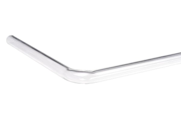 Alphacool HardTube 16/11mm Borosilikatglass 90 Grad Shop 20/40cm - Klar