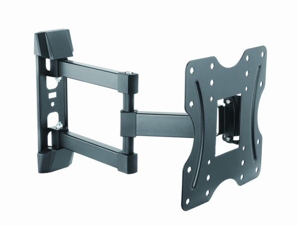Gembird WM-42ST-02 - Monteringssats (fäste för enkel arm) - för LCD-TV - full rörelse - stål, plast - skärmstorlek: 23"-42" - väggmonterbar