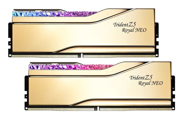 G.Skill Trident Z5 Royal Neo muisti 32 GB DDR5 F5-6400J3039G16GX2-TR5NG, kulta
