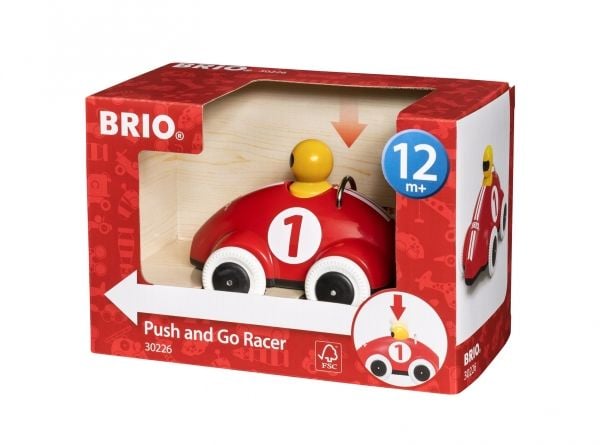 BRIO 30226 Push and Go Racer