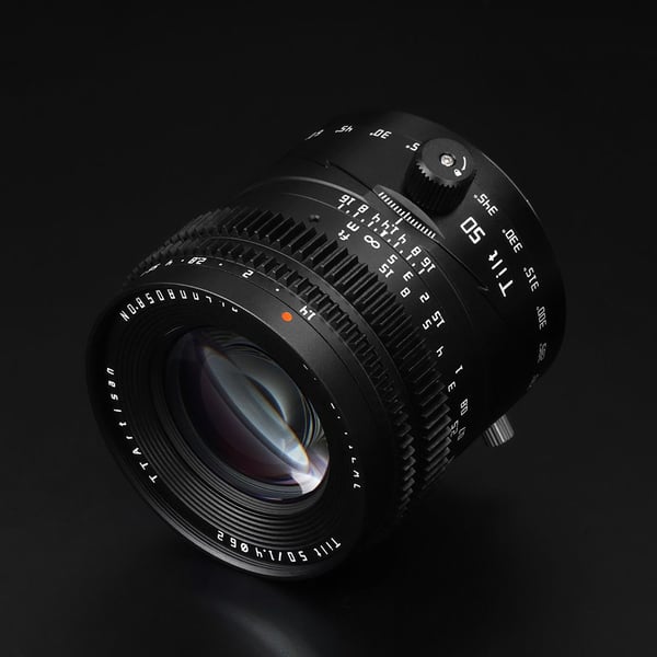 TTArtisan Tilt 50 mm F1,4-objektiv for Fuji X